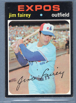1971 Topps #474 Jim Fairey  EX  GO747