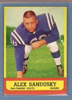 1963 Topps #6 Alex Sandusky (a) EX  GO801