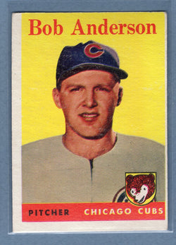 1958 Topps #209 Bob Anderson (c) VG-EX  GO501