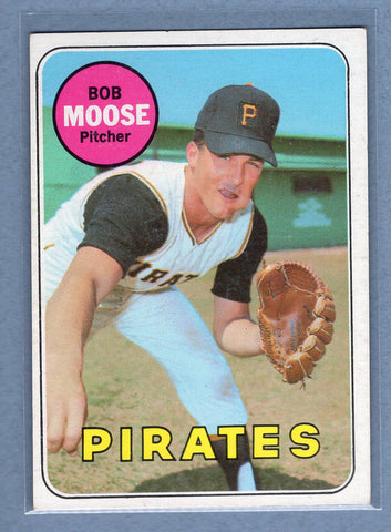 1969 Topps #409 Bob Moose (a) EX-MT  GO602