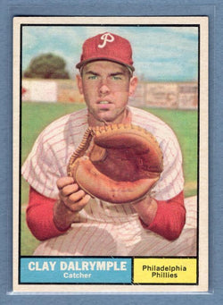 1961 Topps #299 Clay Dairymple EX   GO195