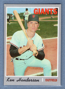 1970 Topps #298 Ken Henderson   EX  GO900