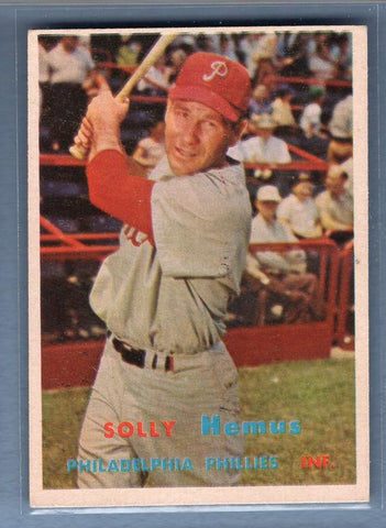 1957 Topps #231 Solly Hemus EX   GO65