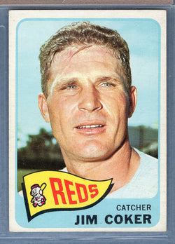 1965 Topps #192 Jim Coker VG-EX  GO320