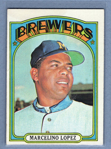1972 Topps #652 Marcelino Lopez EX  GO500