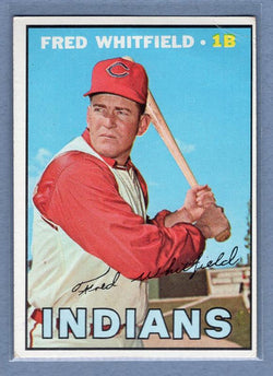 1967 Topps #275 Fred Whitfield EX  GO446