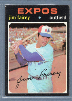 1971 Topps #474 Jim Fairey  EX  SB1