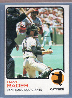1973 Topps #121 Dave Rader  (a) EX-MT  GO669