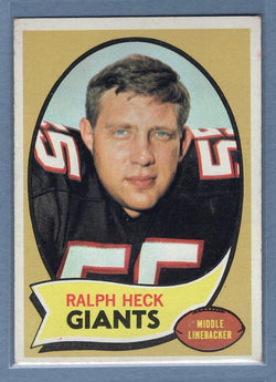 1970 Topps #127 Ralph Heck EX   GO241B