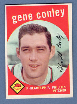 1959 Topps #492 Gene Conley EX-MT  GO160
