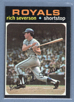 1971 Topps #103 Rich Severson  (b) EX  GO550