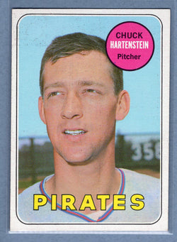 1969 Topps #596 Chuck Hartenstein EX  GO477