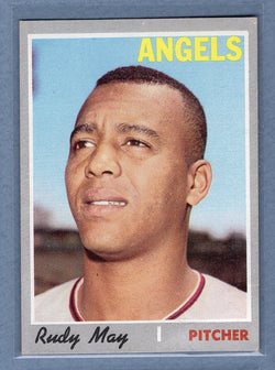 1970 Topps #203 Rudy May  EX-MT  GO450