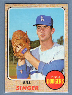1968 Topps #249 Bill Singer (b)  EX-MT  GO550