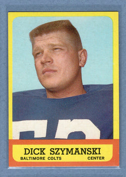 1963 Topps #7 Dick Szymanski (a) EX-MT  GO801