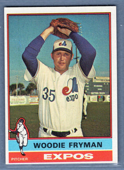 1976 Topps #467 Woodie Fryman  EX-MT  GOSB1