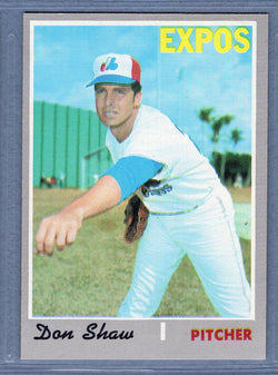 1970 Topps #476 Don Shaw  EX-MT  SB1