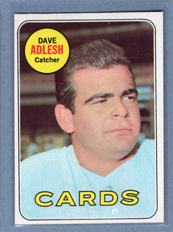 1969 Topps #341 Dave Adlesh (c) EX-MT  GO700