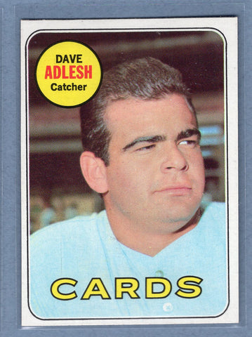 1969 Topps #341 Dave Adlesh (c) EX-MT  GO700