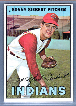 1967 Topps #95 Sonny Siebert EX-MT  GO510