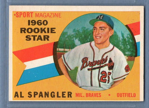 1960 Topps #143 Al Spangler EX-MT  Set Break C