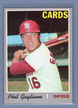 1970 Topps #143 Phil Gagliano  EX-MT  GO680