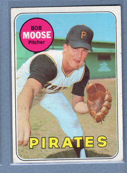 1969 Topps #409 Bob Moose (st) (c) VG  GO602