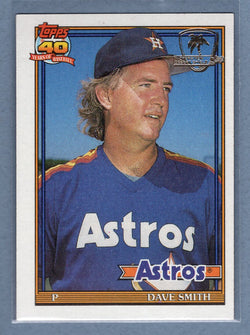 1991 Topps Desert Shield #215 Dave Smith  NM  GO500