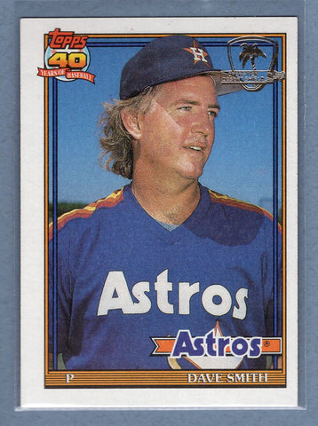 1991 Topps Desert Shield #215 Dave Smith  NM  GO500