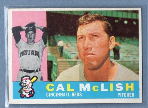 1960 Topps #110 Cal McLish EX   GO255