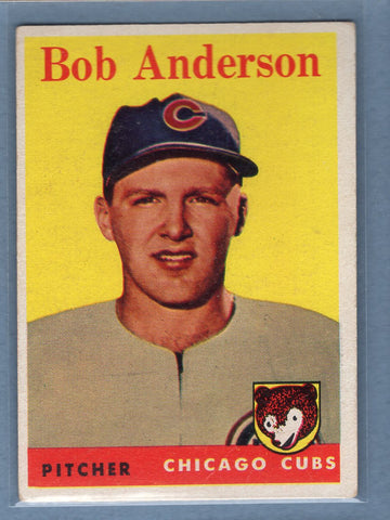 1958 Topps #209 Bob Anderson (f) VG-EX  GO501