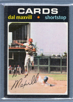 1971 Topps #476 Dal Maxvill  EX  SB1