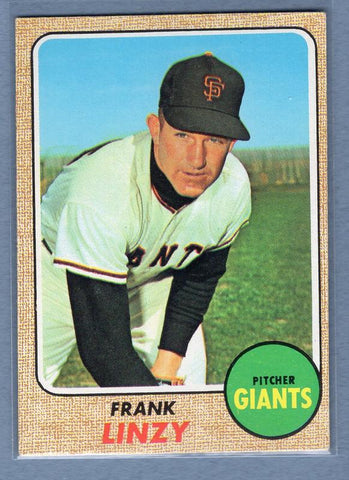1968 Topps #147 Frank Linzy EX-MT  GO534