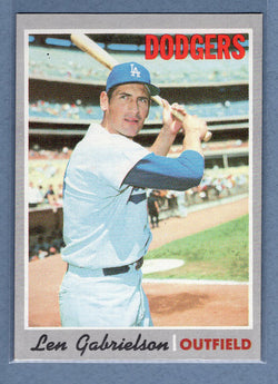 1970 Topps #204 Len Gabrielson  EX-MT  GO450