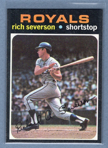 1971 Topps #103 Rich Severson  (d) EX-MT  GO550