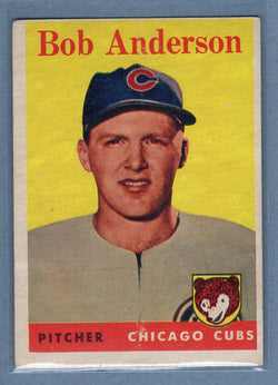 1958 Topps #209 Bob Anderson (g) VG-EX  GO501