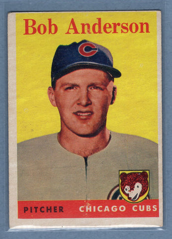 1958 Topps #209 Bob Anderson (g) VG-EX  GO501