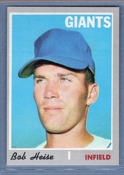1970 Topps #478 Bob Heise  EX-MT  SB1