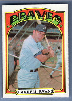 1972  Topps #171 Darrell Evans Ex-Nm