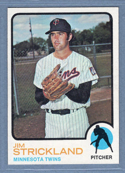 1973 Topps #122 Jim Strickland  (a) EX-MT  GO669