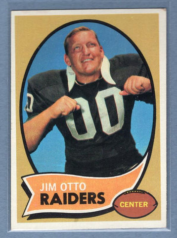 1970 Topps #116 Jim Otto (HOF) EX  GO241