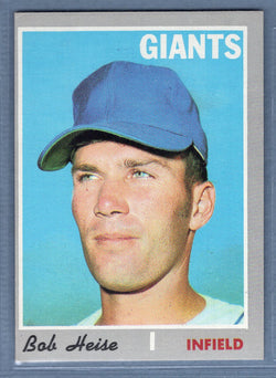 1970 Topps #478 Bob Heise  EX-MT  SB2