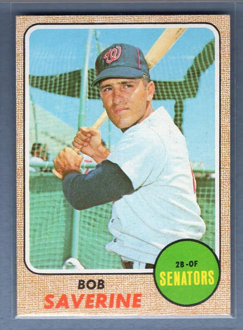1968 Topps #149 Bob Saverine NM  GO534
