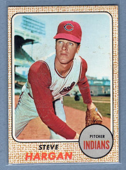 1968 Topps #35 Steve Hargan EX-MT  GO49
