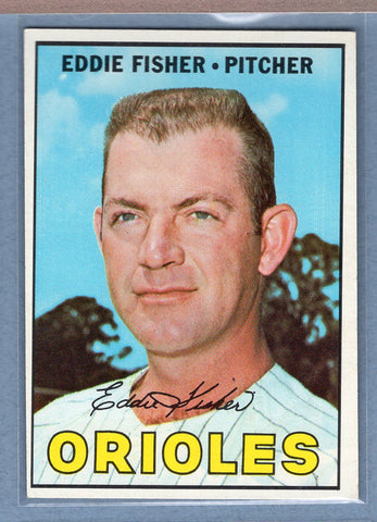 1967 Topps #434 Eddie Fisher (a) EX  GO368