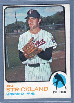 1973 Topps #122 Jim Strickland  (b) EX-MT  GO669