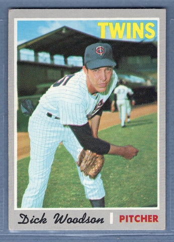 1970 Topps #479 Dick Woodson  EX-MT  SB2