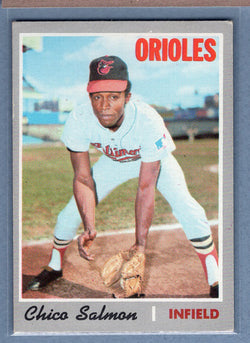 1970 Topps #301 Chico Salmon  (c) EX  GO900