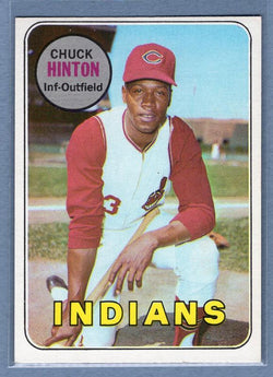 1969 Topps #644 Chuck Hinton EX-MT  GO358