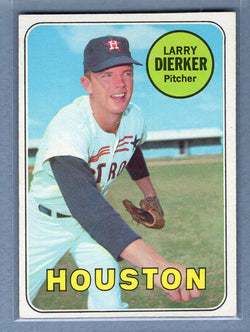 1969 Topps #411 Larry Dierker (c) EX-MT  GO602